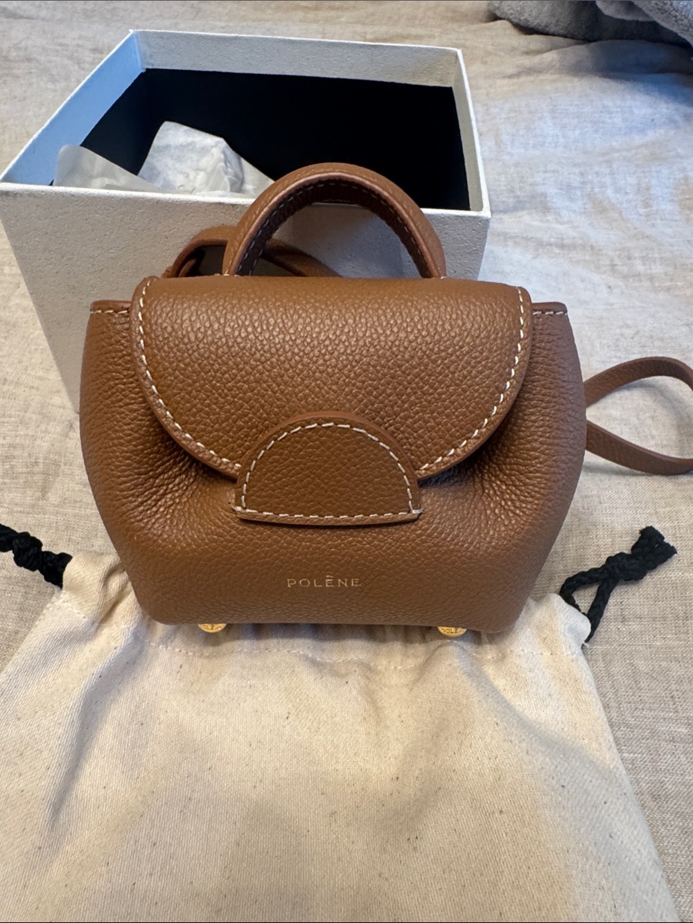Polene  - Numéro Un Micro in Camel